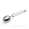 Stainless steel spoon shaped hanlde tea infuser